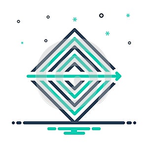 Mix icon for Usually, ordinarily and normally