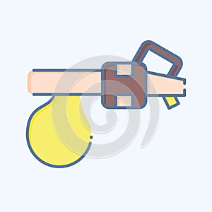 Icon Vacuum Blower. related to Construction symbol. doodle style. simple design editable. simple illustration