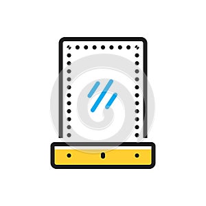 Multi color icon for Vanity Mirror, vanity and accessory