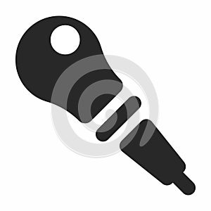 Icon Vector of Eyedropper - Glyph Style