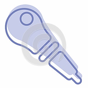 Icon Vector of Eyedropper - Two Tone Style