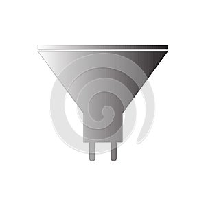 icon vector light bulb template design trendy