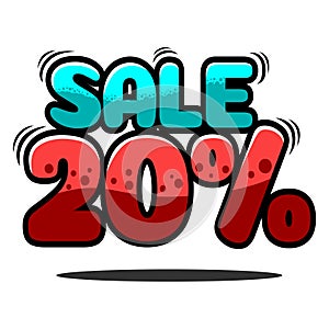Icon vector super sale discount
