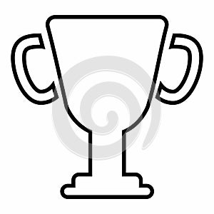 Icon Vector of Winner Up - Line Style