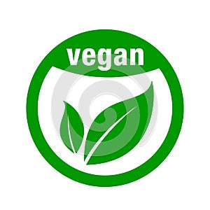 Icon for vegan food