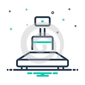 Mix icon for Weight, ponderosity and sinker