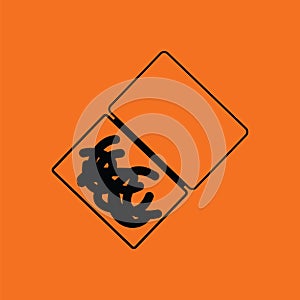 Icon of worm container