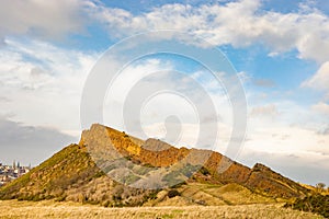 Iconic Arthur Seat Of Edinburgh Scotland