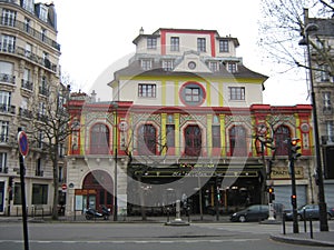 The iconic Bataclan theatre and cafÃÂ© in Paris