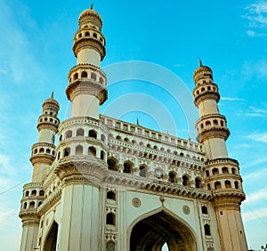 Iconic Charminar in Hyderabad, Telangana, India