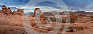 Iconic Delicate Arch Panorama