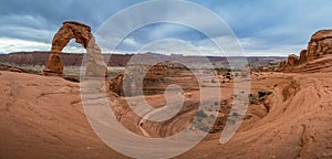 Iconic Delicate Arch Panorama