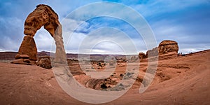 Iconic Delicate Arch Panorama