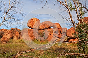 Iconic Devils Marbles in Northern Territory