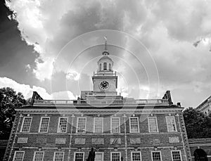 Iconic Independence Hall in Philadelphia