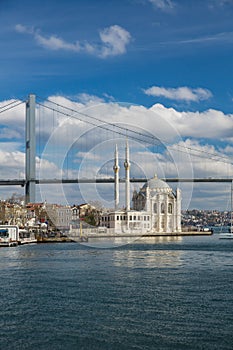 Iconic Istanbul view of The Bridge
