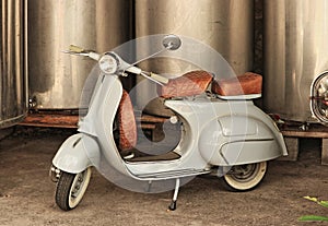 The iconic italian Vespa Piaggio