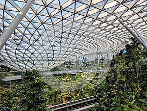 Iconic Jewel Changi Airport in Singapore