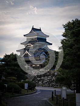 Iconic Matsumoto Castle in Matsumoto, Japan