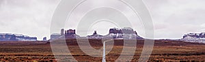 Iconic Monument Valley Panorama
