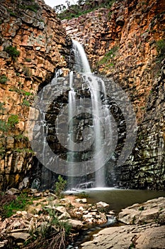 Iconic Morialta Falls, South Australia