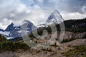 Iconic Mt Assiniboine Provincial Park near Banff