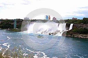 Niagara Falls view from Canada