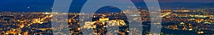 Iconic Parthenon Temple at the Acropolis of Athens, Greece