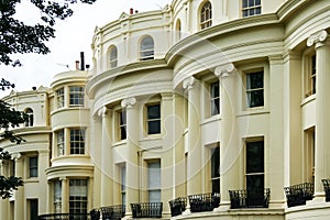 Iconic period regency architecture brighton uk