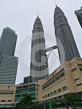 The iconic PETRONAS Twin Towers, Malaysia