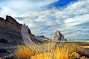 Iconic Shiprock, Farmington, New Mexico photo