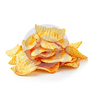 Iconic snack, global favorite, white background, Ai Generated