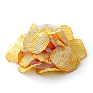 Iconic snack, global favorite, white background, Ai Generated