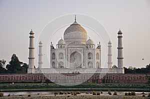 The iconic Taj Mahal, Agra, India.