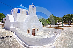 Iconic traditional Ios island, Cyclades, Greece.