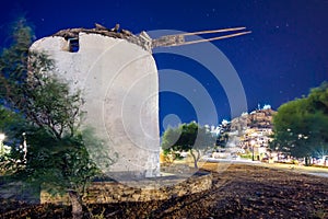 Icónico tradicional isla Cícladas grecia 