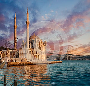 Iconic view of Istanbul from Ortakoy