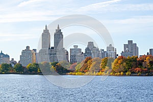 Iconic views of the Upper West Side by the Central Park Reservoir