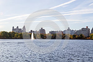 Iconic views of the Upper West Side by the Central Park Reservoir