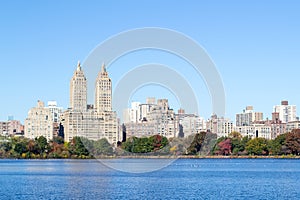 Iconic views of the Upper West Side by the Central Park Reservoir