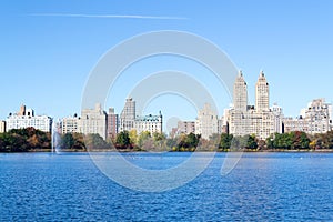 Iconic views of the Upper West Side by the Central Park Reservoir