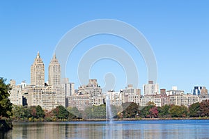Iconic views of the Upper West Side by the Central Park Reservoir