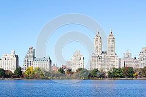 Iconic views of the Upper West Side by the Central Park Reservoir