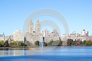 Iconic views of the Upper West Side by the Central Park Reservoir