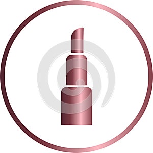 circle icon lipstick makeup