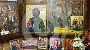 Iconostas in Greek Orthodox Basilica of St George