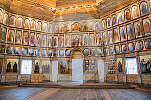 Iconostasis Church of Elijah the Prophet, Vologda region