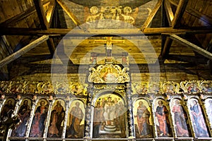 Iconostasis in the church RadruÅ¼, eastern Poland