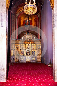 Iconostasis and nave