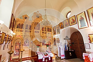 The iconostasis of the Orthodox Church Ukraine